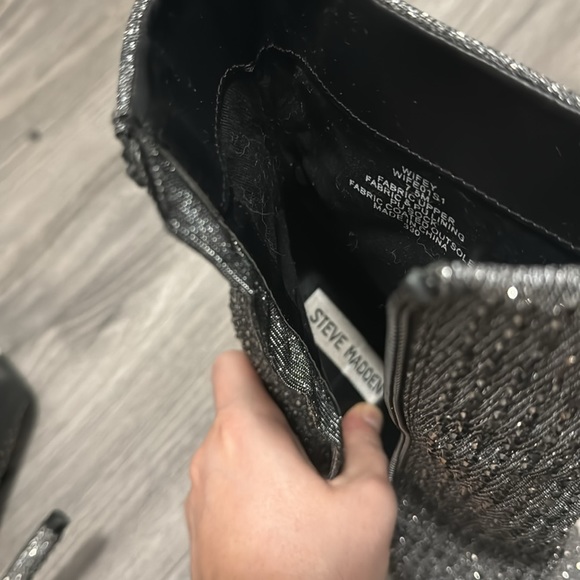 Steve Madden sparkly booties - Picture 4 of 6